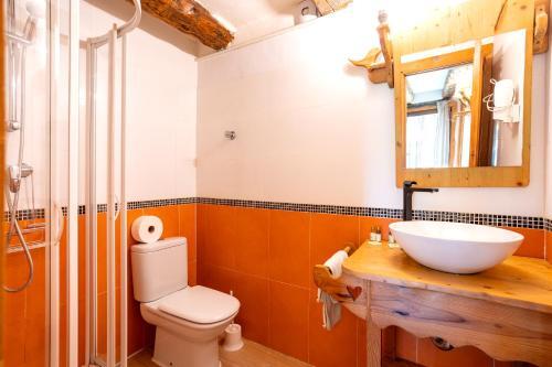 Foto de una habitación de Hotel Balcon del Pirineo Rural Ordesa