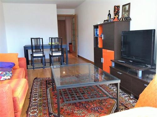 Foto de una habitación de Apartamento cómodo y familiar en Ribeira