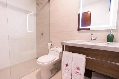 Foto de una habitación de Hotel Surya Lima