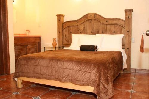Foto de una habitación de Hotel Posada Santa Fe