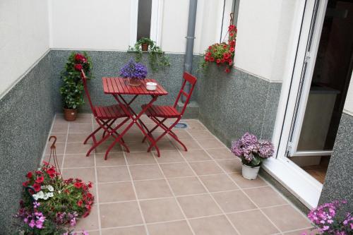Foto de una habitación de Apartamentos El Puente