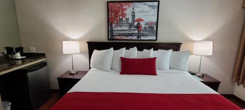 Foto de una habitación de Hotel Ramada by Wyndham Vancouver Airport
