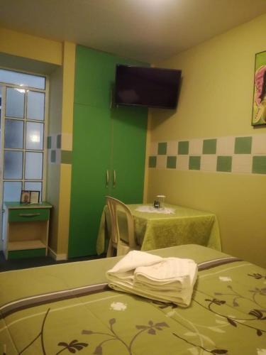 Foto de una habitación de Hotel &amp;quot;VIRGEN DEL SOCAVON&amp;quot;