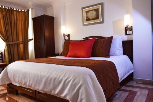 Foto de una habitación de Hotel Plaza Victoria