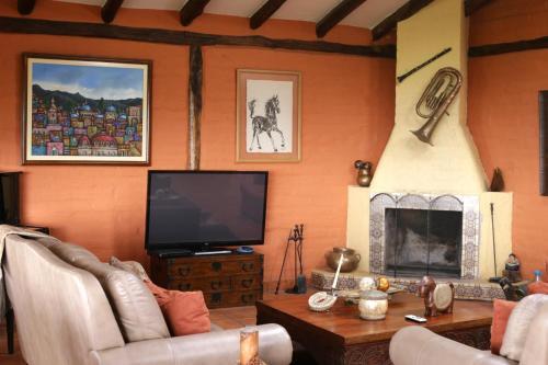 Foto de una habitación de Hacienda El Rejo
