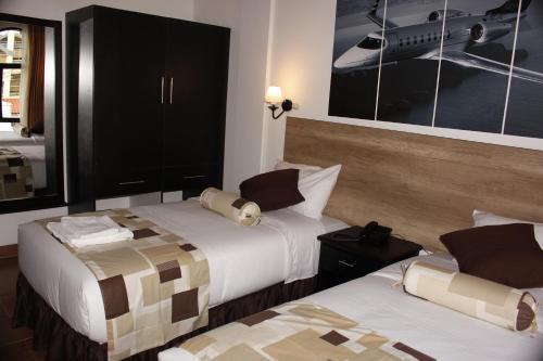 Foto de una habitación de Air Suites Hotel Boutique