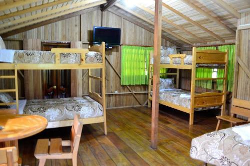 Foto de una habitación de Hosteria Kindi Wasi
