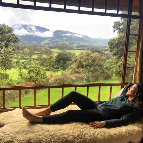 Foto de una habitación de Hotel Hacienda La Alegria
