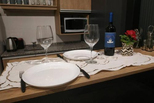 Foto de una habitación de Alquileres Vacacionales Departamento moderno.