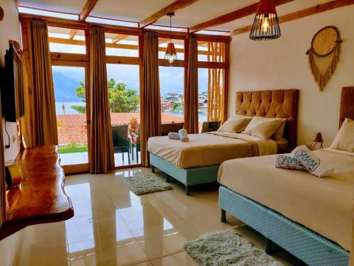 Foto de una habitación de Hotel Sababa Resort