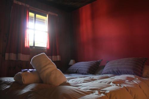 Foto de una habitación de Lago Argentino Hostel