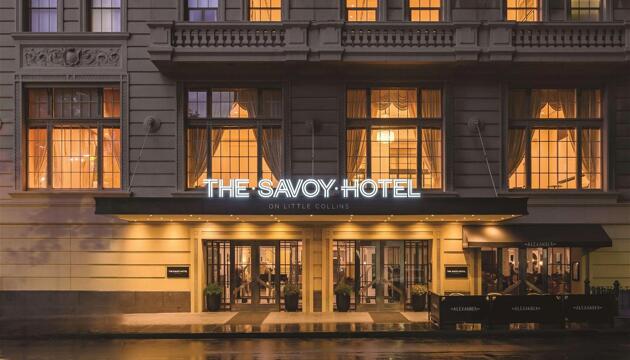 Photo – The Savoy Hotel on Little Collins Melbourne