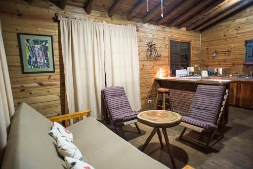 Foto de una habitación de Las Cabañas Encantadas de Nindirí