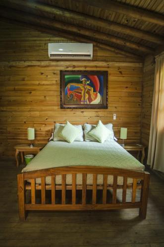 Foto de una habitación de Las Cabañas Encantadas de Nindirí