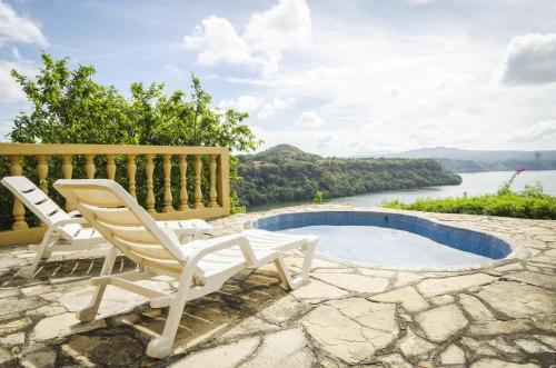 Foto de una habitación de Las Cabañas Encantadas de Nindirí