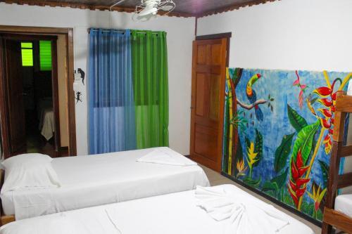 Foto de una habitación de Hotel La Cascada