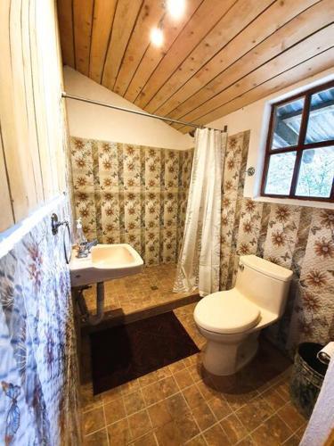 Foto de una habitación de Casas y chalets Mountain Cabin with Volcano Views