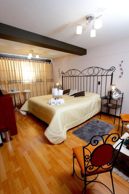 Foto de una habitación de Hotel La Mansion Del Sol