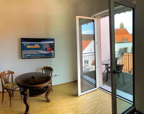 Foto de una habitación de Hotel Freischütz Apartments