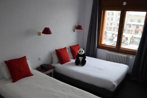Foto de una habitación de Hotel Panda
