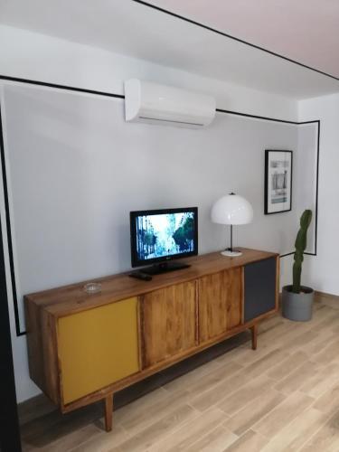 Foto de una habitación de Apartamentos la Nogalera