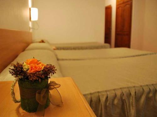 Foto de una habitación de Hotel Saloria