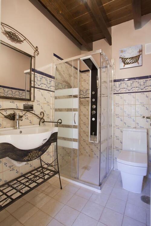Foto del baño de Apartamentos El Aramo Asturias