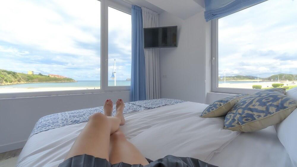 Foto de una habitación de Casas y chalets La Surfería Suances