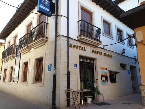 Foto del exterior de Hostal Santa Maria