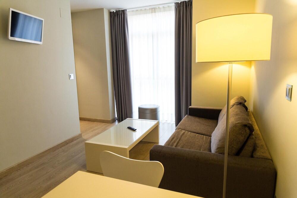Foto de una habitación de Hotel Tinas de Pechon