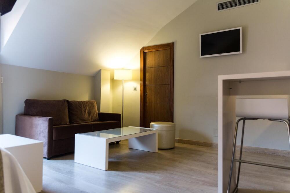 Foto de una habitación de Hotel Tinas de Pechon