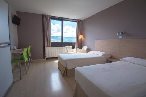 Foto de una habitación de Hotel Campus Cerdanya