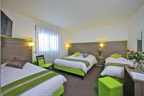 Foto de una habitación de Hôtel O&amp;#039;Nice Saintes