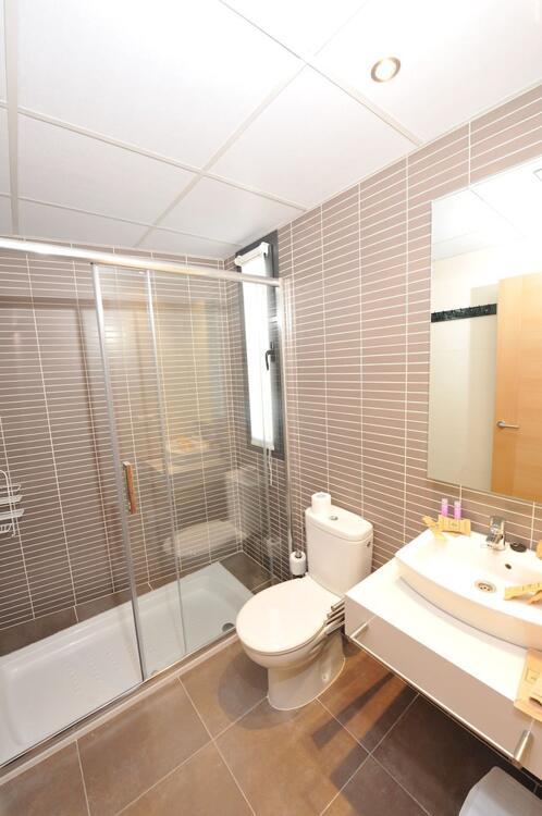 Foto del baño de Aparthotel Meseguer