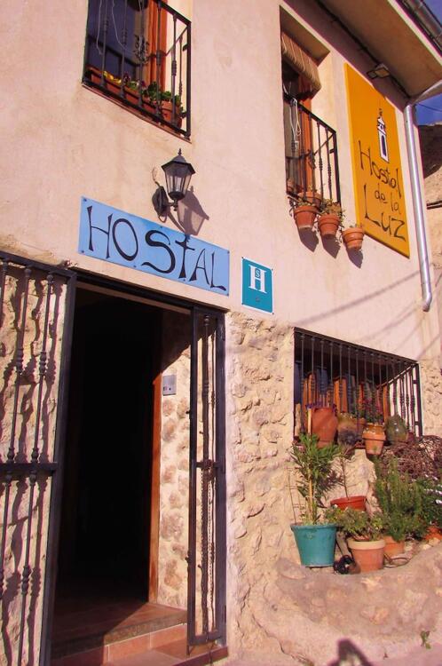 Foto del exterior de Hostal de la Luz
