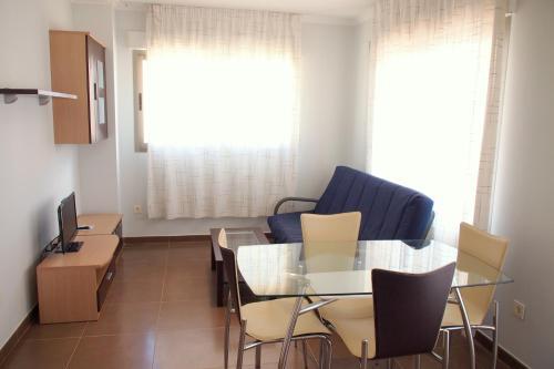 Foto de una habitación de Apartamentos RealRent Peñon Beach