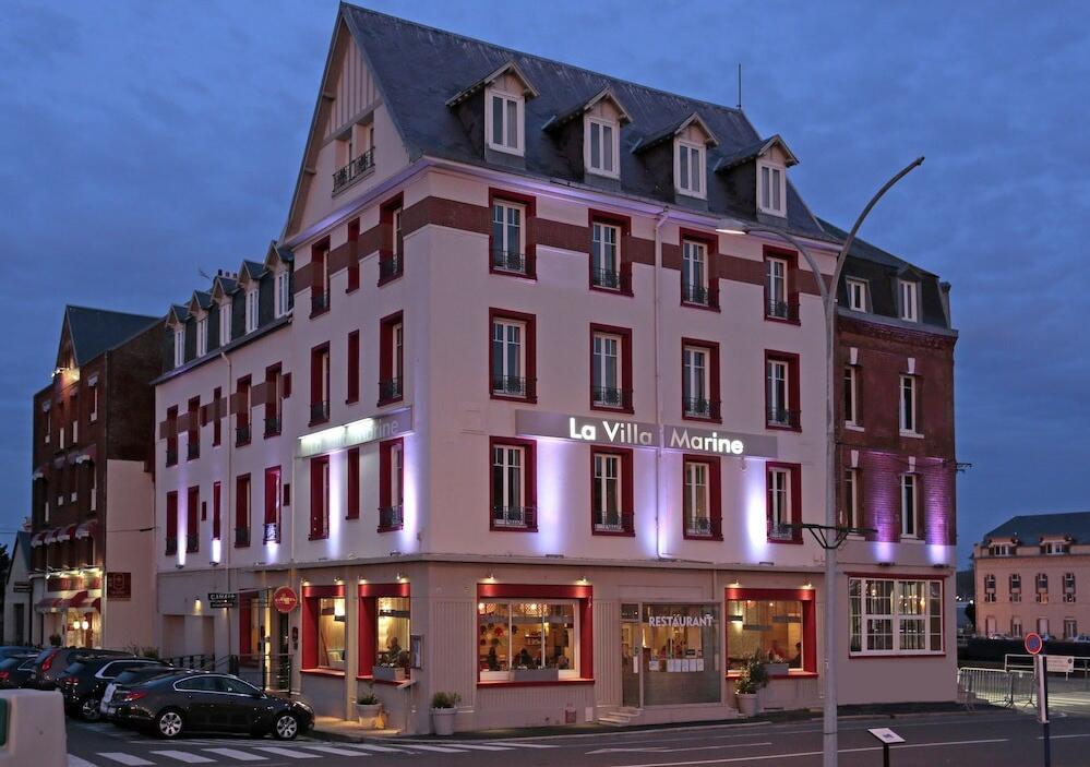Foto del exterior de Hotel The Originals Le Tréport La Villa Marine