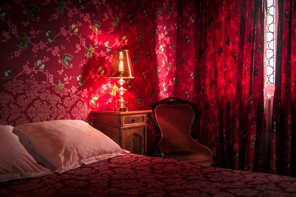 Foto de una habitación de Hôtel des Deux Clefs