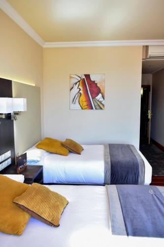 Foto de una habitación de Hotel Armiñe