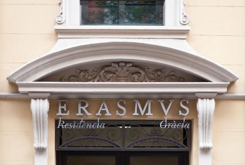 Foto del exterior de Hotel Residència Erasmus Gracia