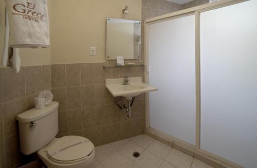 Foto del baño de Hotel El Greco