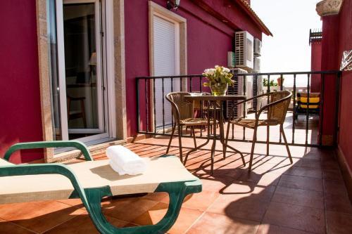 Foto de una habitación de Hotel A Queimada