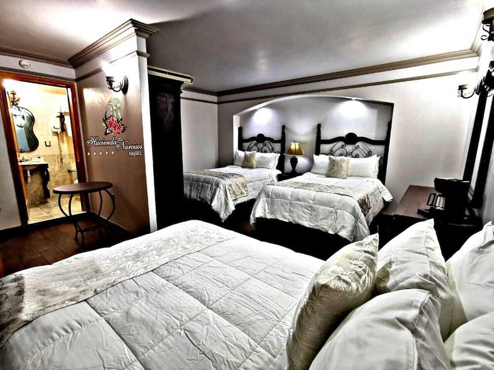 Foto de una habitación de Hotel Hacienda los Narcisos