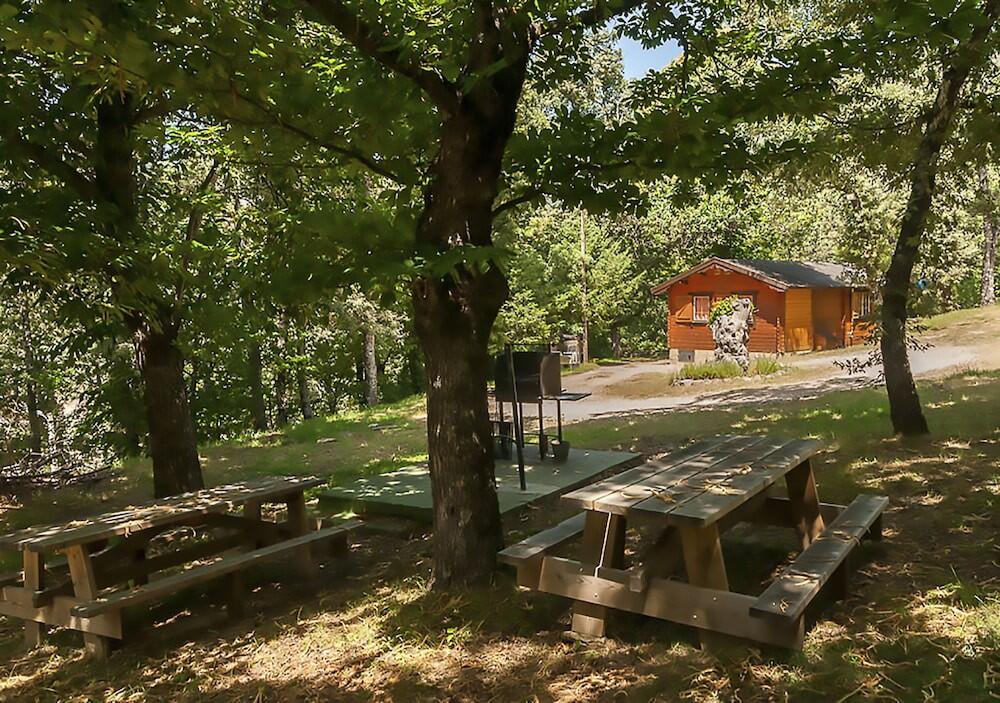 Foto de una habitación de Cabañas de Madera Sanabria