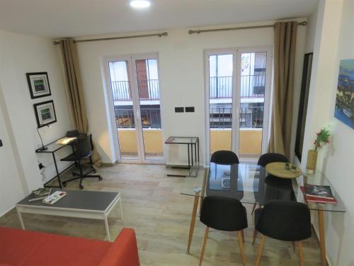Foto de una habitación de Living Sevilla Apartments Hércules