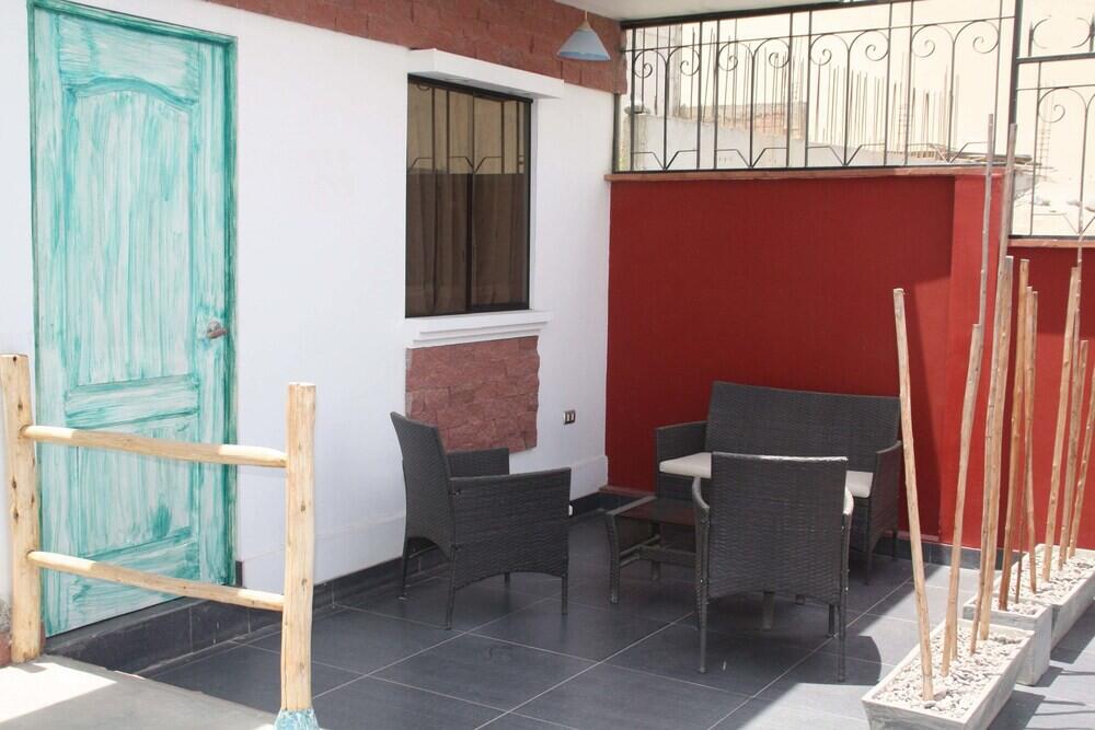 Foto de una habitación de Hotel Villa Jazmin