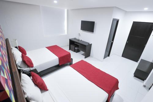 Foto de una habitación de Hotel Dwana