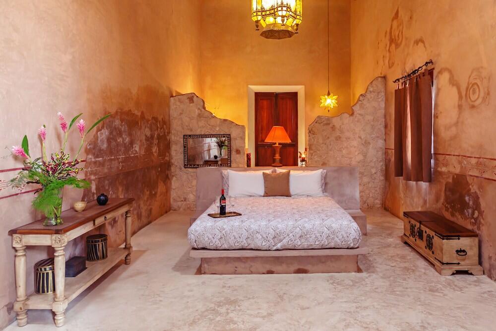 Foto de una habitación de Hotel Hacienda Sacnicte