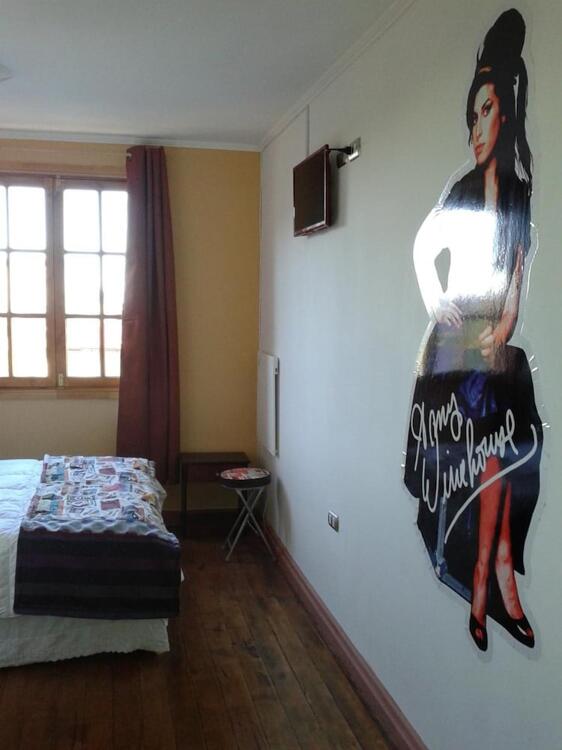 Foto de una habitación de Hotel Ecomusic
