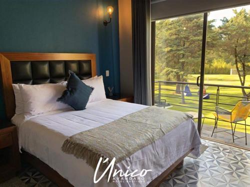 Foto de una habitación de Hotel Boutique Unico Avandaro
